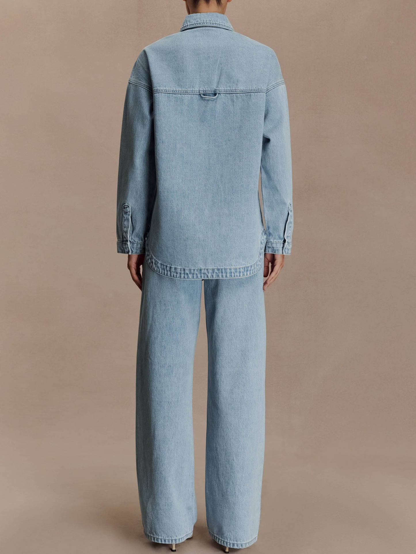 Mannon Denim Two-Piece Set