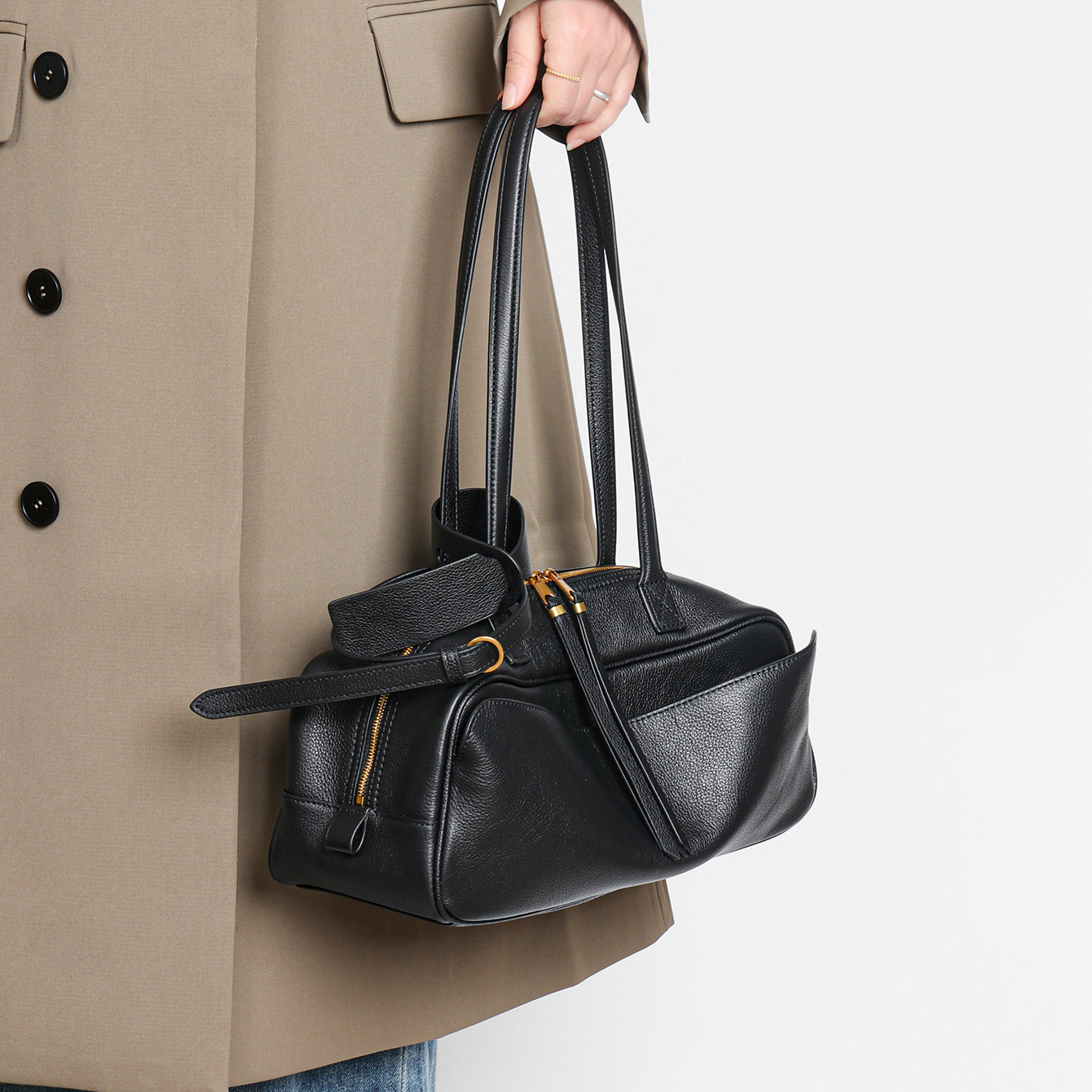 Women's Large-capacity Leather Bag