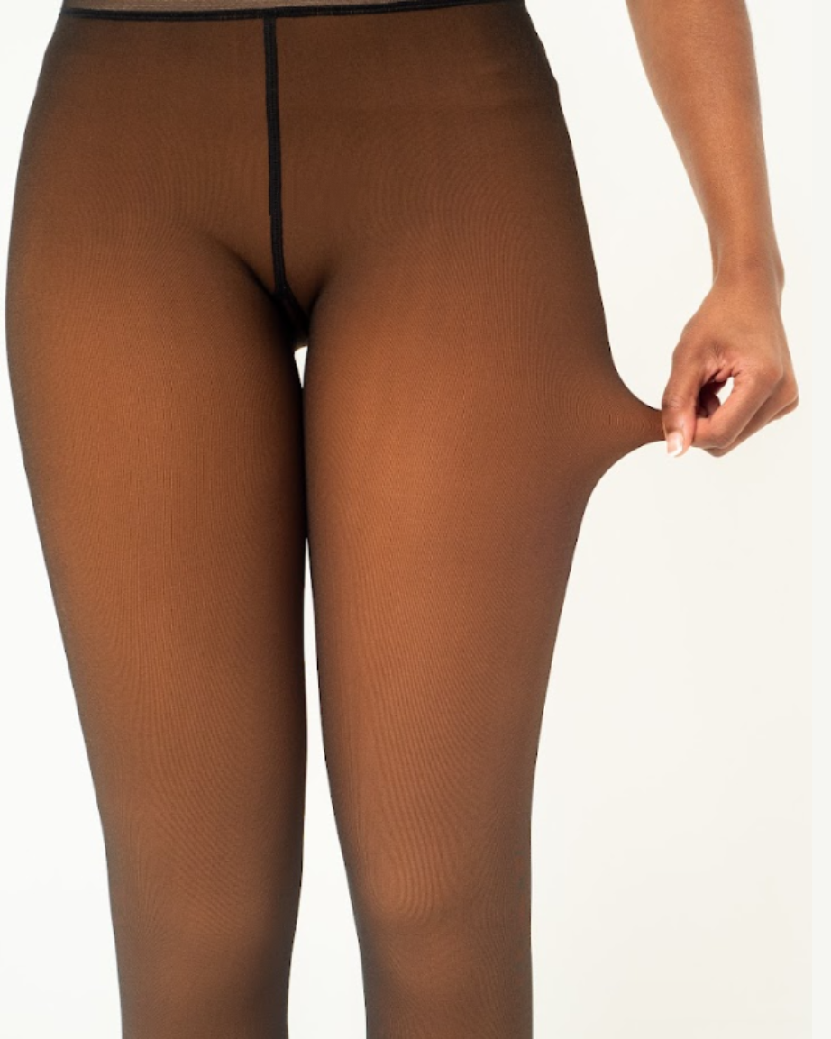 Melanin Fleece Tights - Sheer Tone Effectt