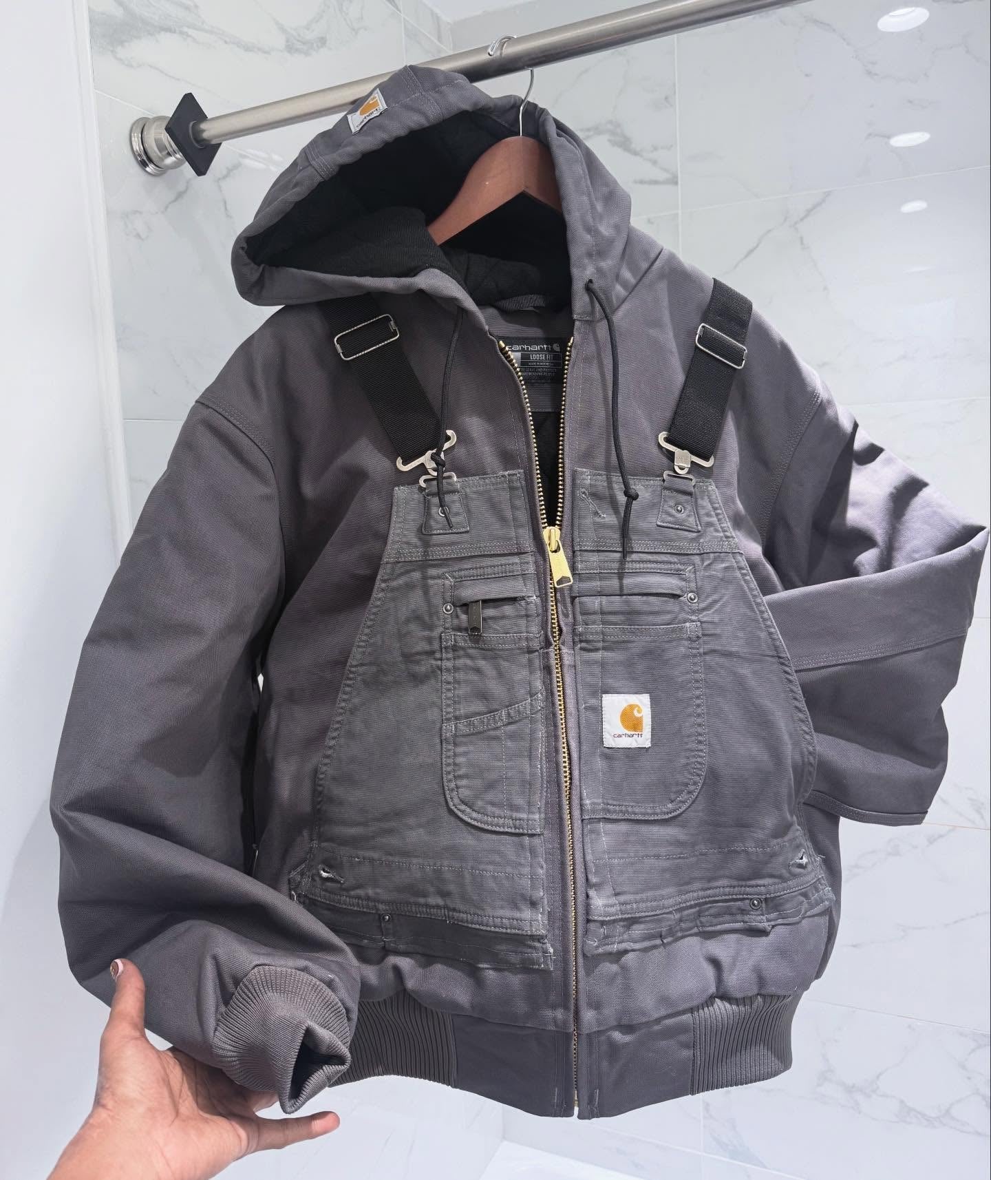 One-of-a-Kind Harness Utility Jacket