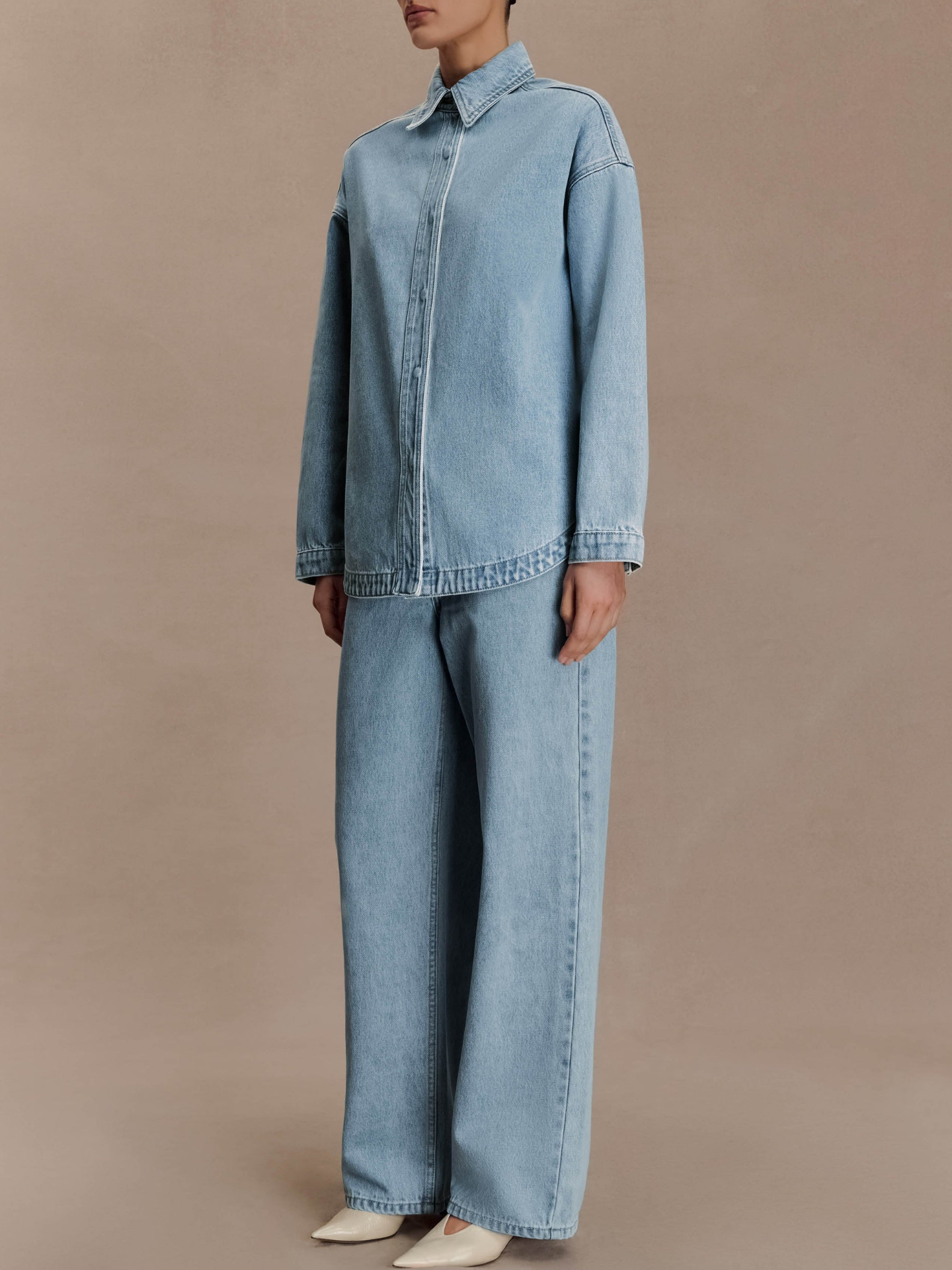 Mannon Denim Two-Piece Set