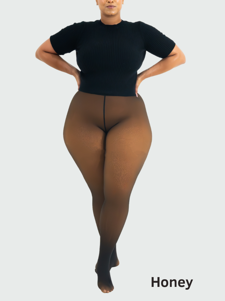 Melanin Fleece Tights - Sheer Tone Effectt