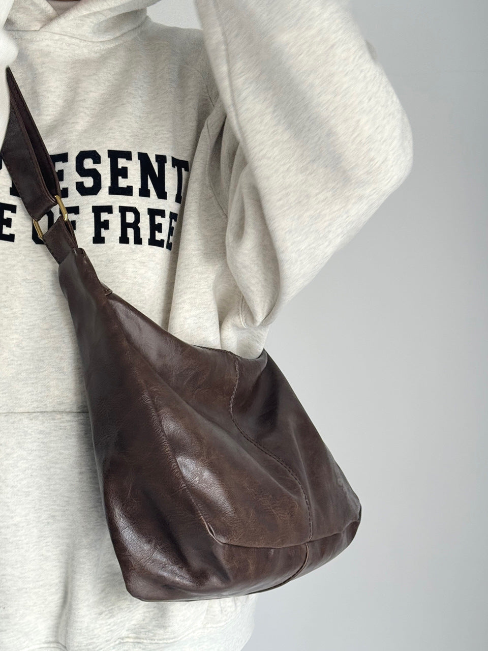 Zoraluxy Slouchy Crossbody Bag
