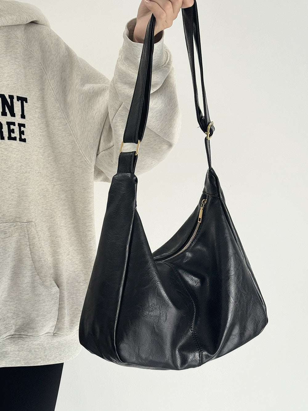 Zoraluxy Slouchy Crossbody Bag