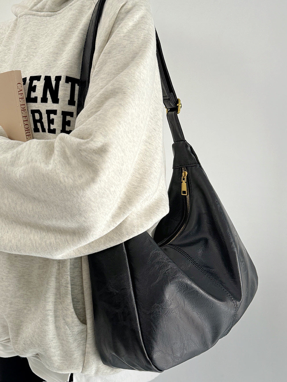 Zoraluxy Slouchy Crossbody Bag