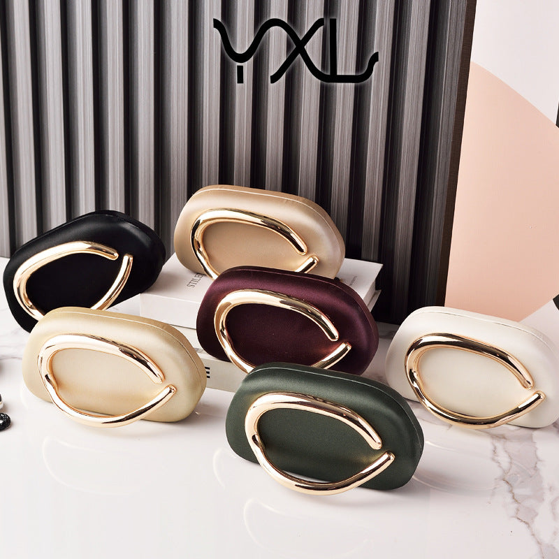 Marbled Acrylic Clutch