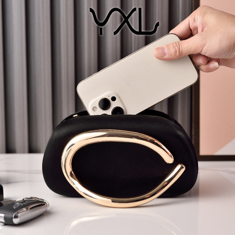 Marbled Acrylic Clutch