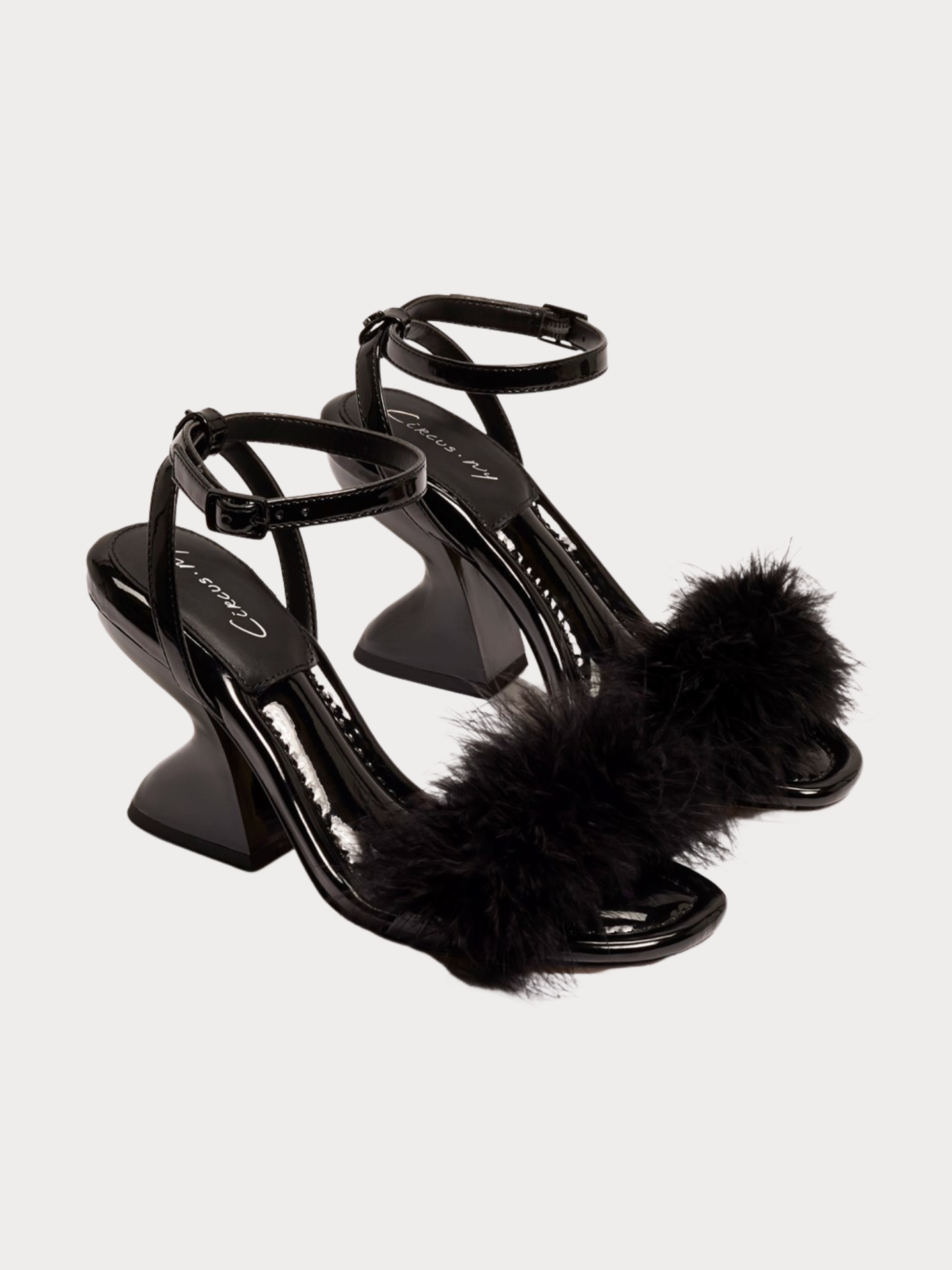 Brenna Feather Ankle Strap Sandal
