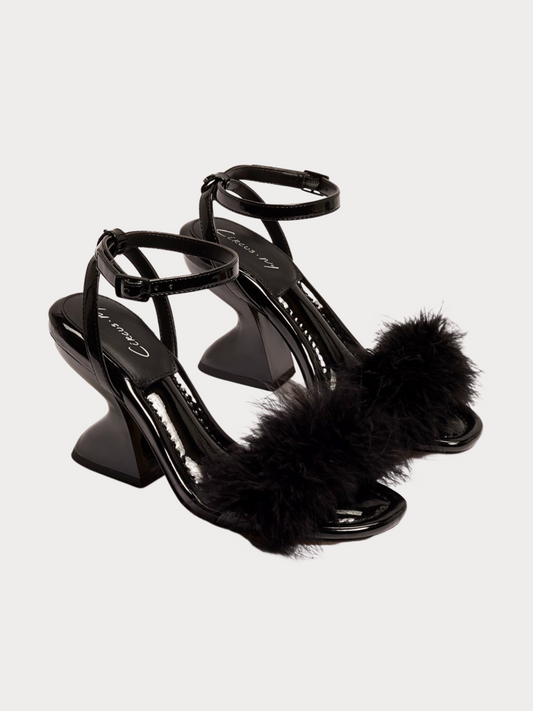 Brenna Feather Ankle Strap Sandal