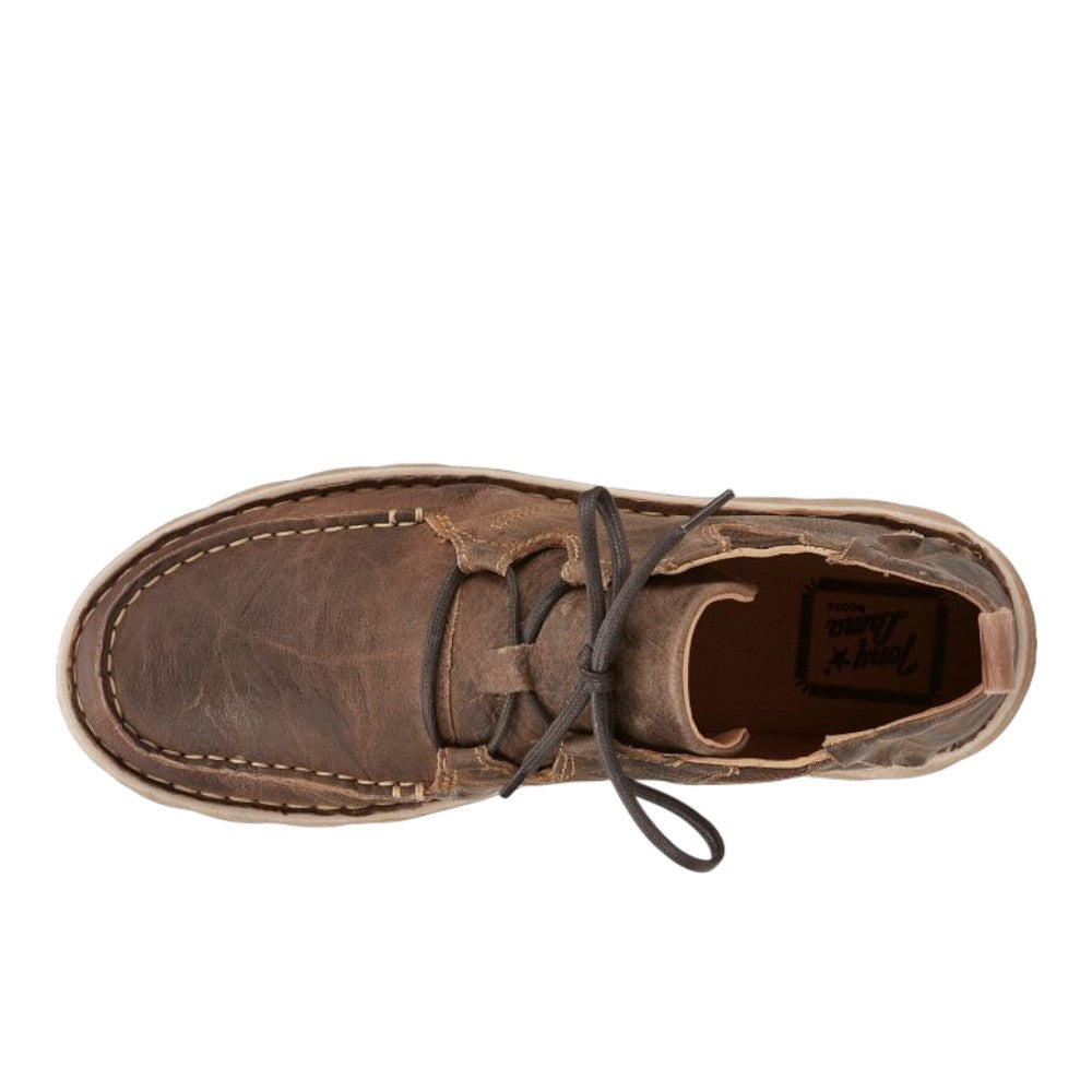 Estancia Leather Moc Toe Chukka Boots