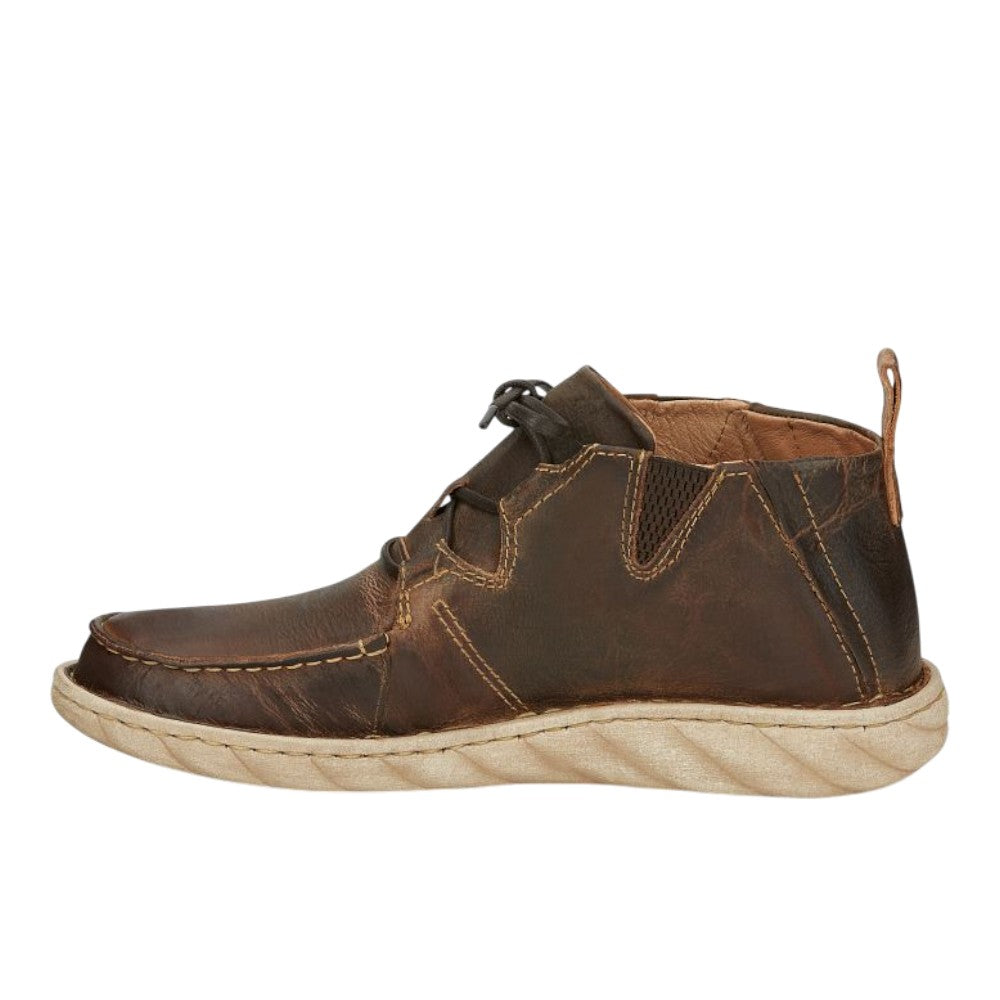 Estancia Leather Moc Toe Chukka Boots