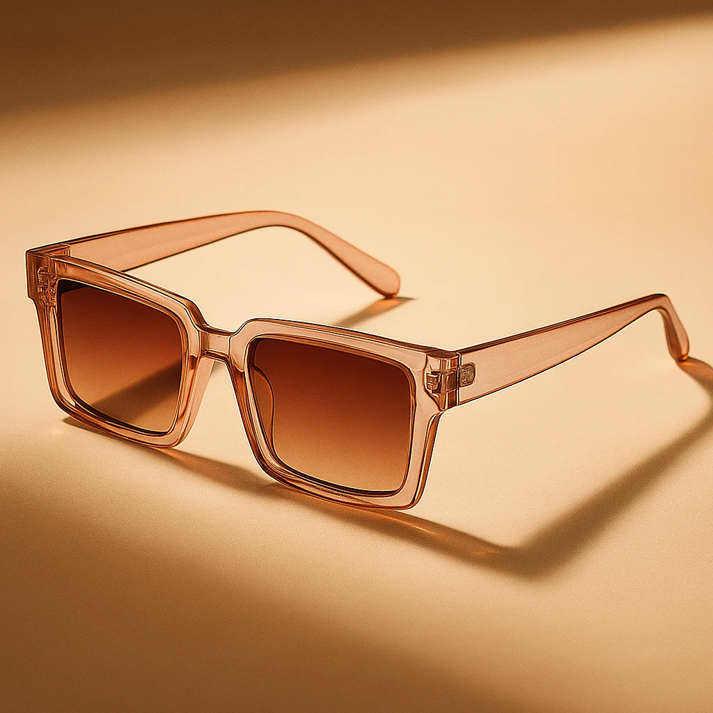 Jelly Square Frame Fashion Sunglasses