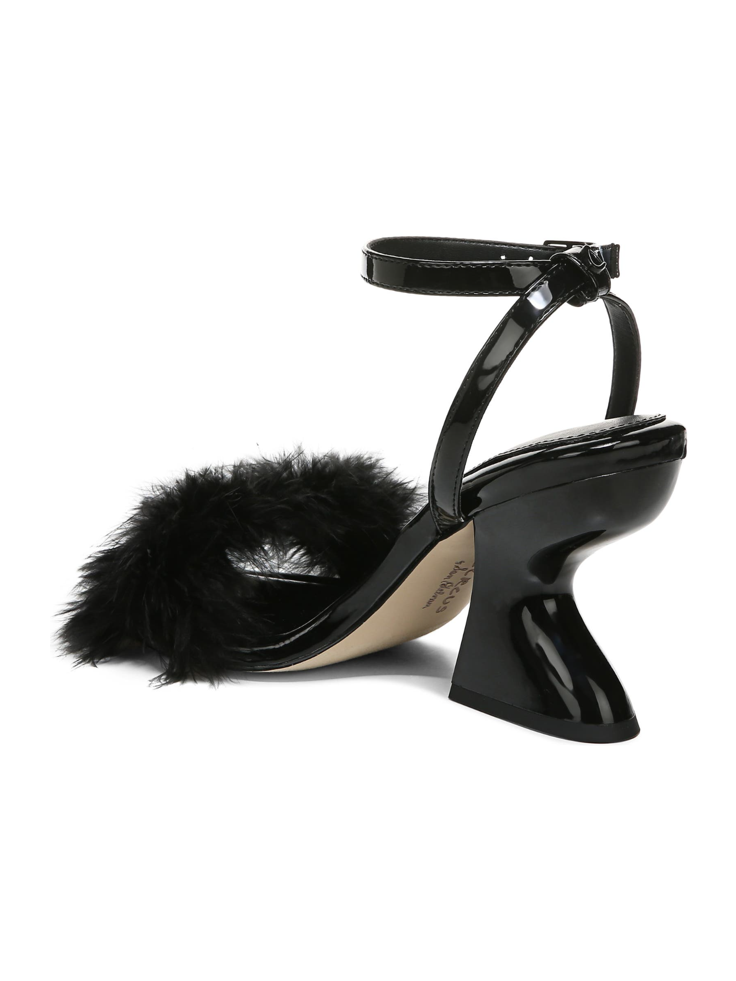 Brenna Feather Ankle Strap Sandal
