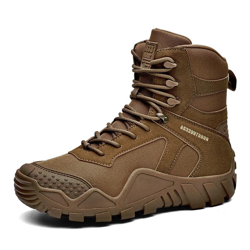 Men Military Boots Army Outdoor Breathable Combat Tactical Patrol Boots
