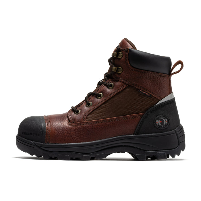 Daviston 6 Inch Brown Composite Toe Waterproof Work Boots