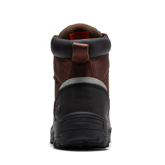 Daviston 6 Inch Brown Composite Toe Waterproof Work Boots