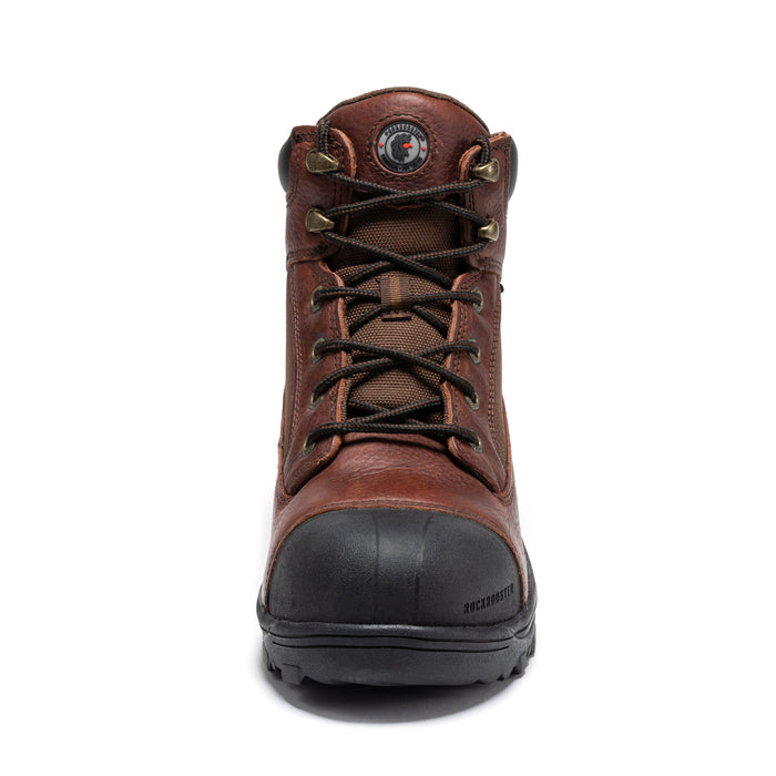 Daviston 6 Inch Brown Composite Toe Waterproof Work Boots