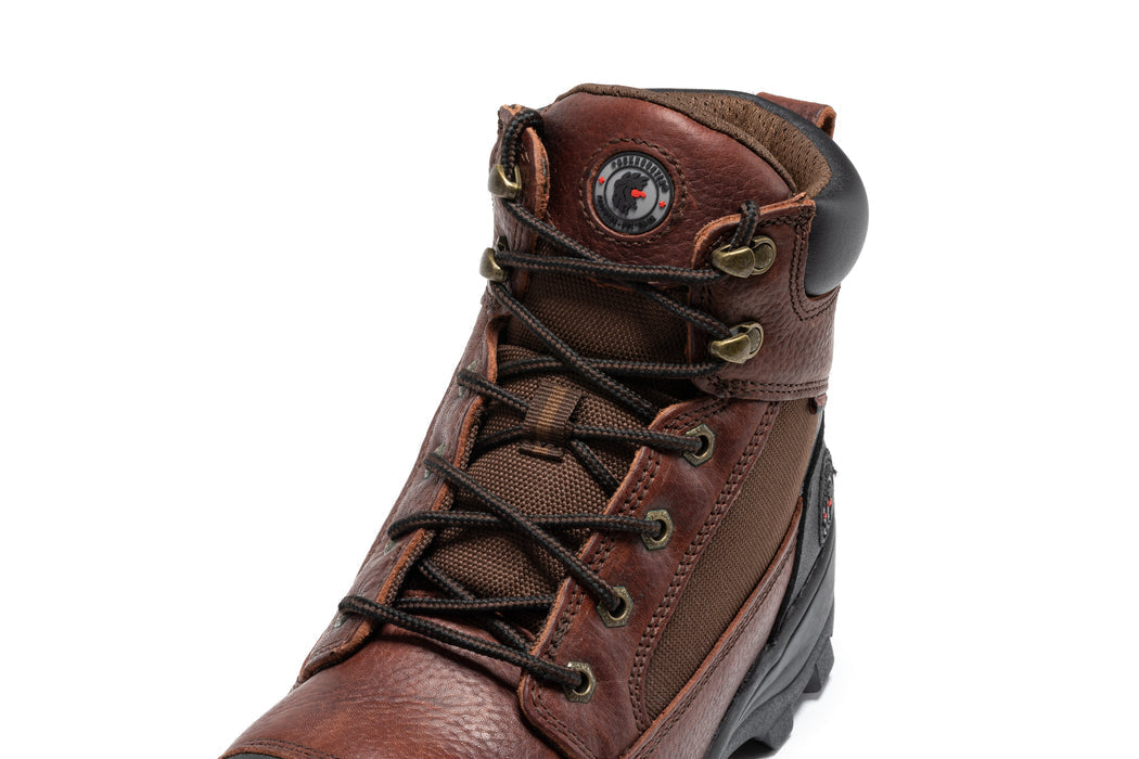Daviston 6 Inch Brown Composite Toe Waterproof Work Boots