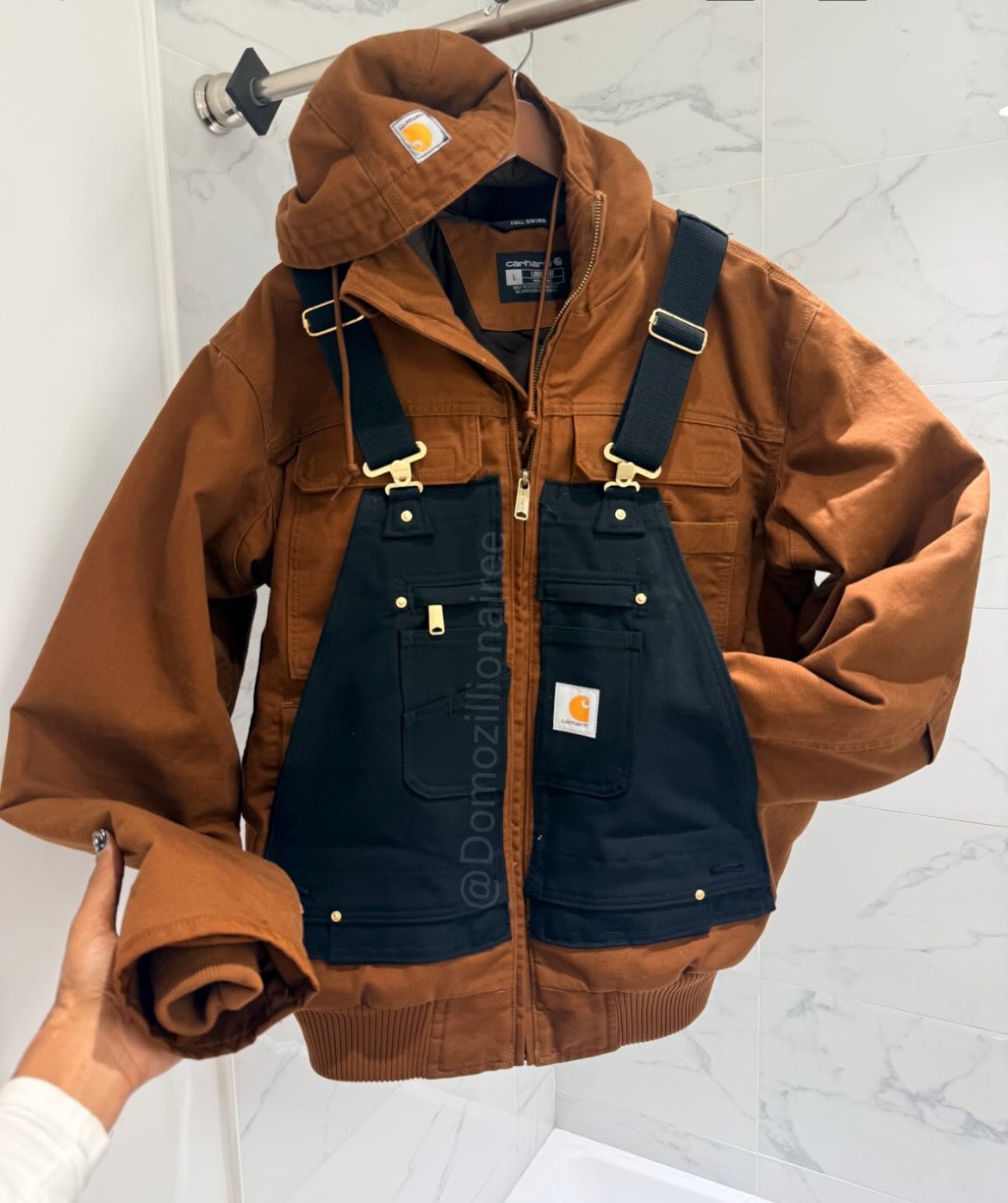 One-of-a-Kind Harness Utility Jacket