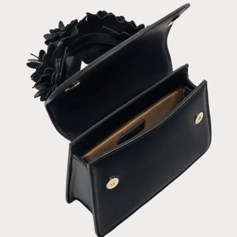 Floral Handle Mini Bag