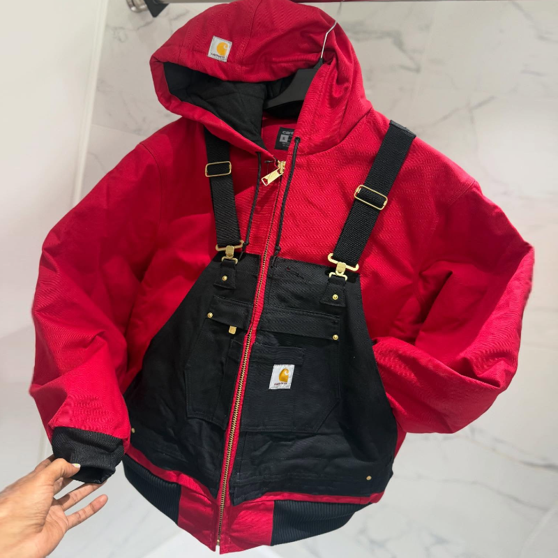 One-of-a-Kind Harness Utility Jacket