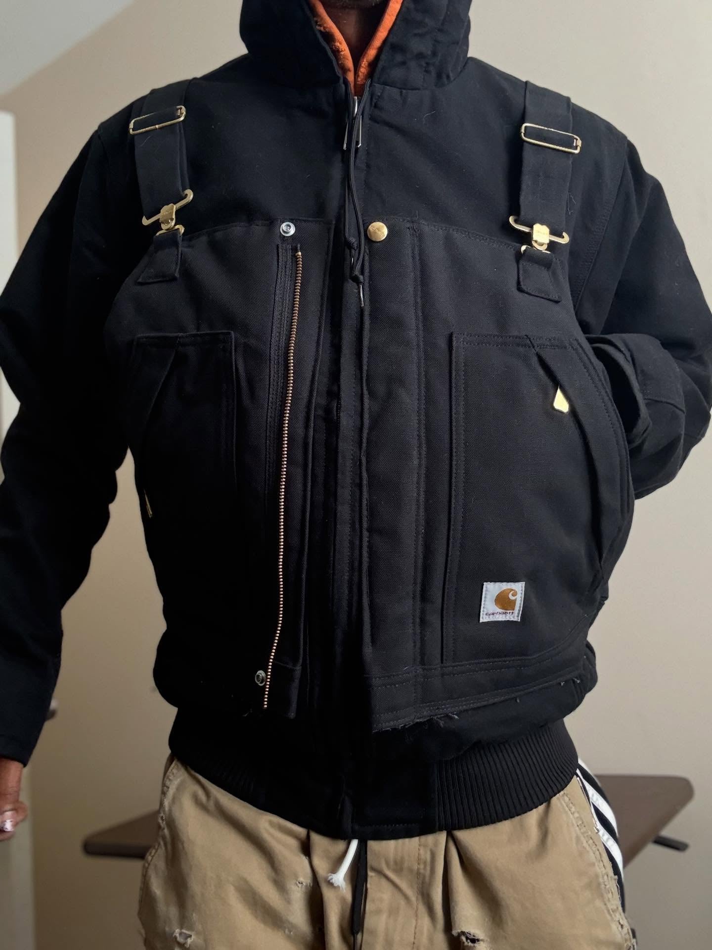 One-of-a-Kind Harness Utility Jacket