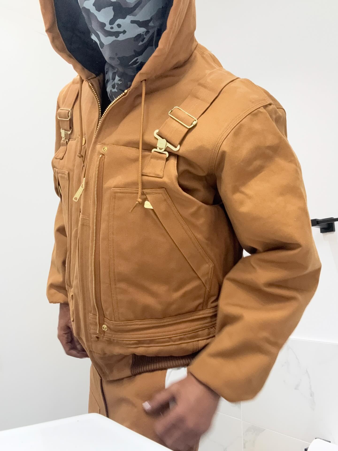 One-of-a-Kind Harness Utility Jacket
