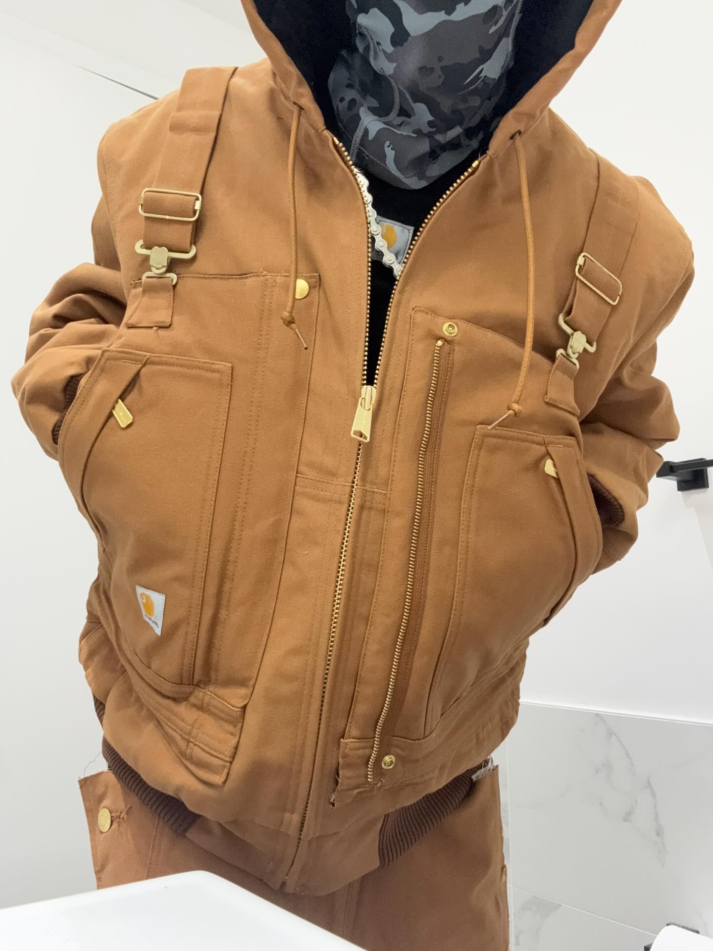 One-of-a-Kind Harness Utility Jacket