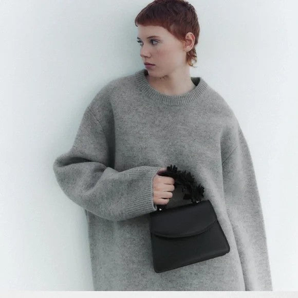 Floral Handle Mini Bag